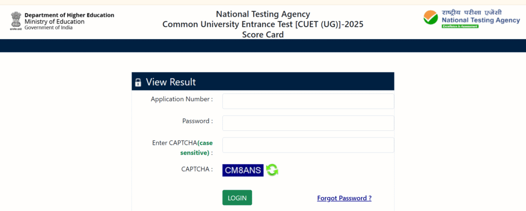 CUET(UG)-2025 Examination Final Answer Keys